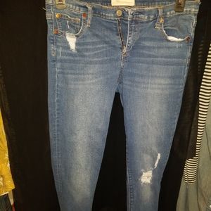 Gap Destroyed Skinny Jeans
